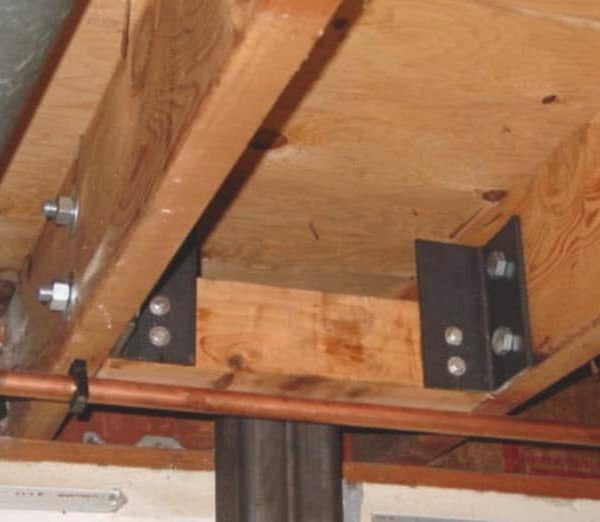 structural repair wood beam