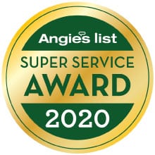 MCG Construction Angies List Service Award 2020